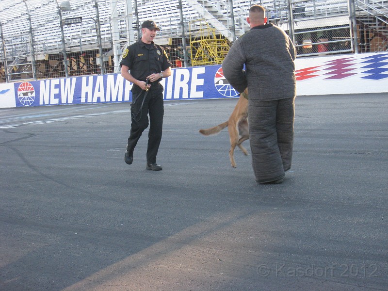 2012-08 DARE 5K 230.jpg - The NH State Police 22nd Annual D.A.R.E 5K. The course runs around the New Hampshire Motor Speedway NASCAR track in Loudon NH. August 8, 2012.
